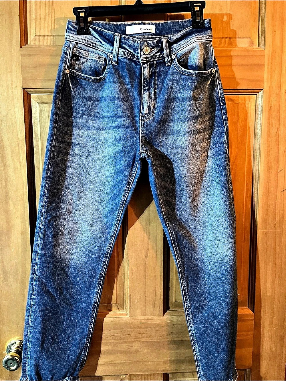 KanCan Women's Skinny Jeans Blue Waist 7/27